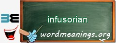 WordMeaning blackboard for infusorian